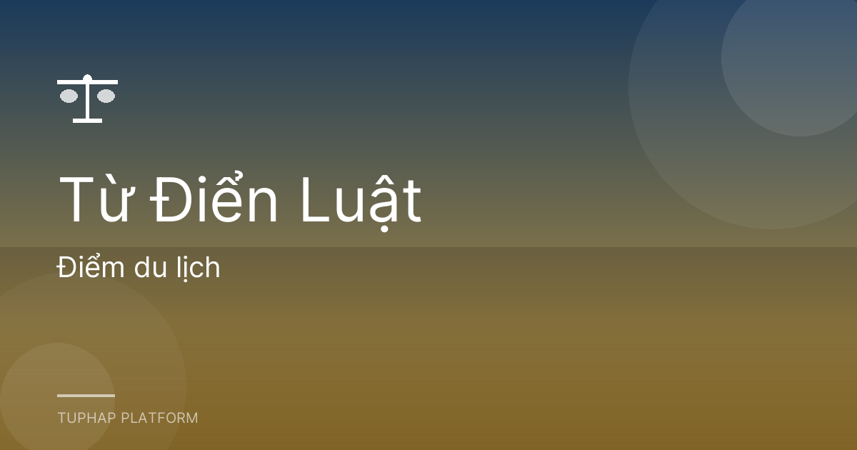 Điểm du lịch
