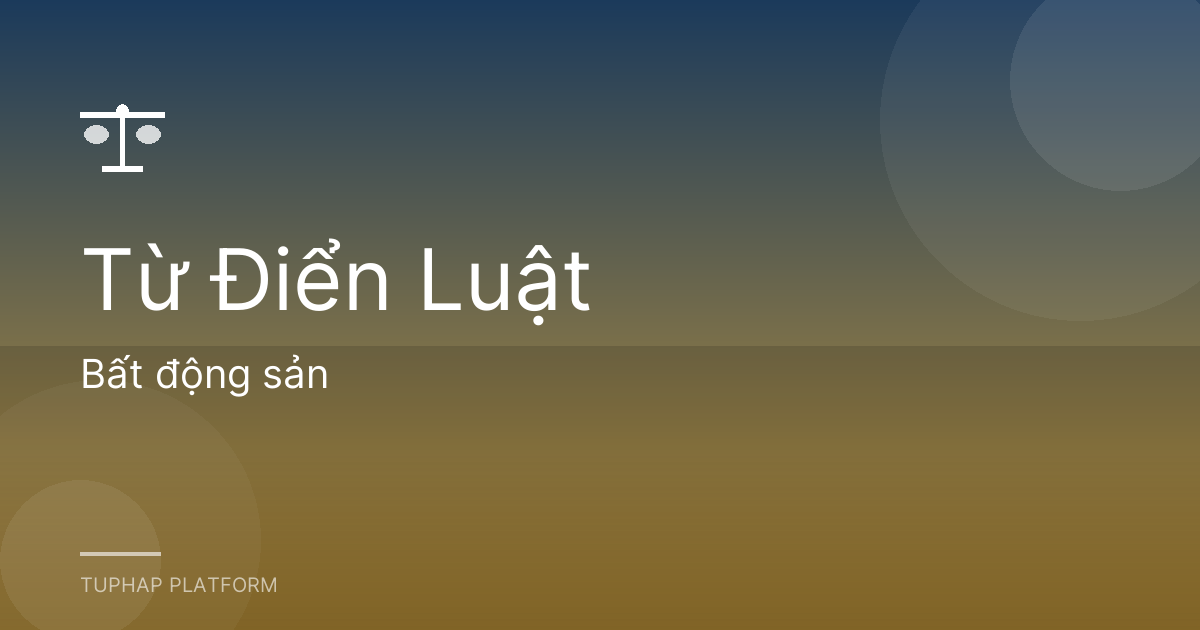 Bất động sản