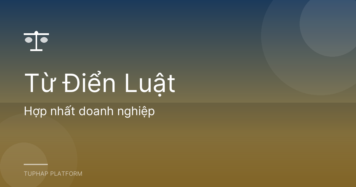 Hợp nhất doanh nghiệp