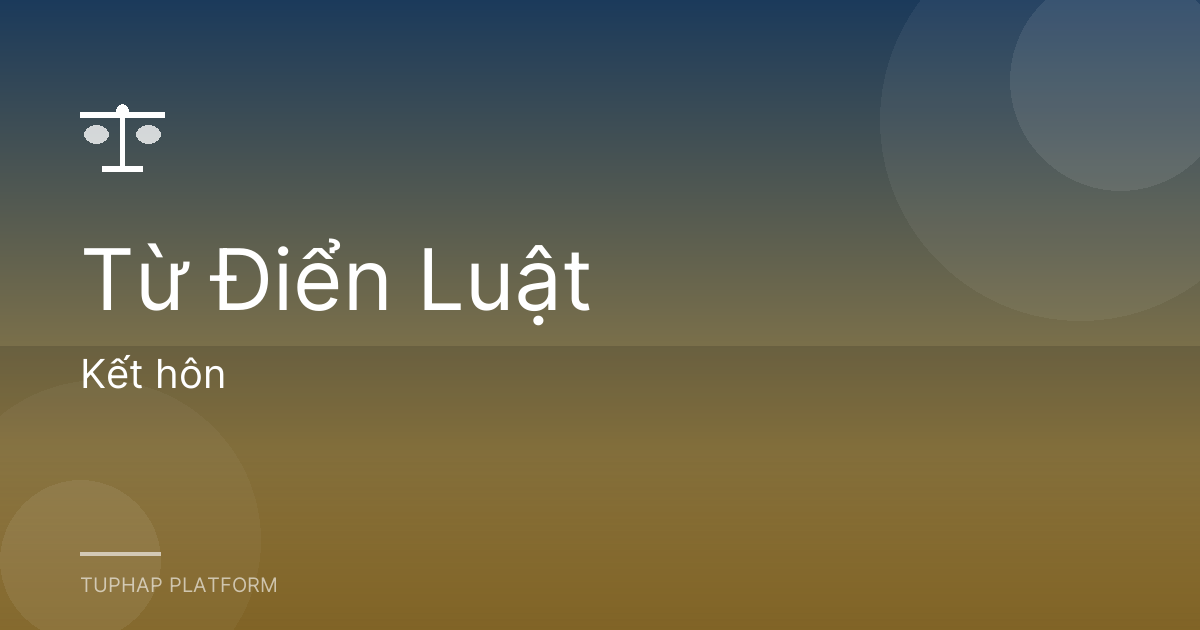 Kết hôn