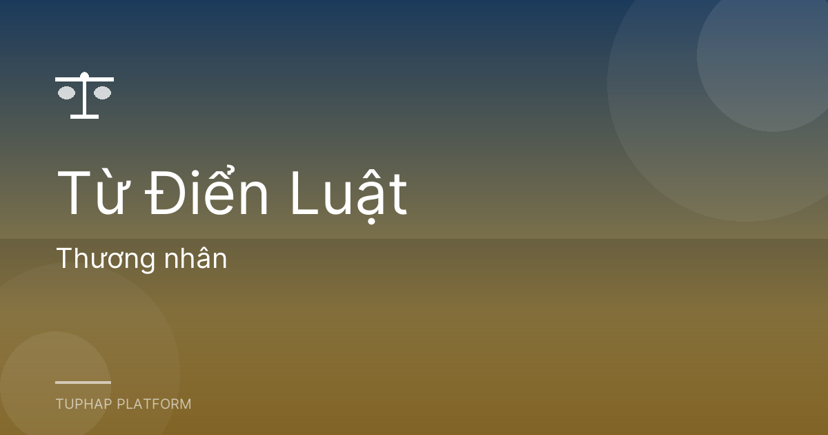 Thương nhân